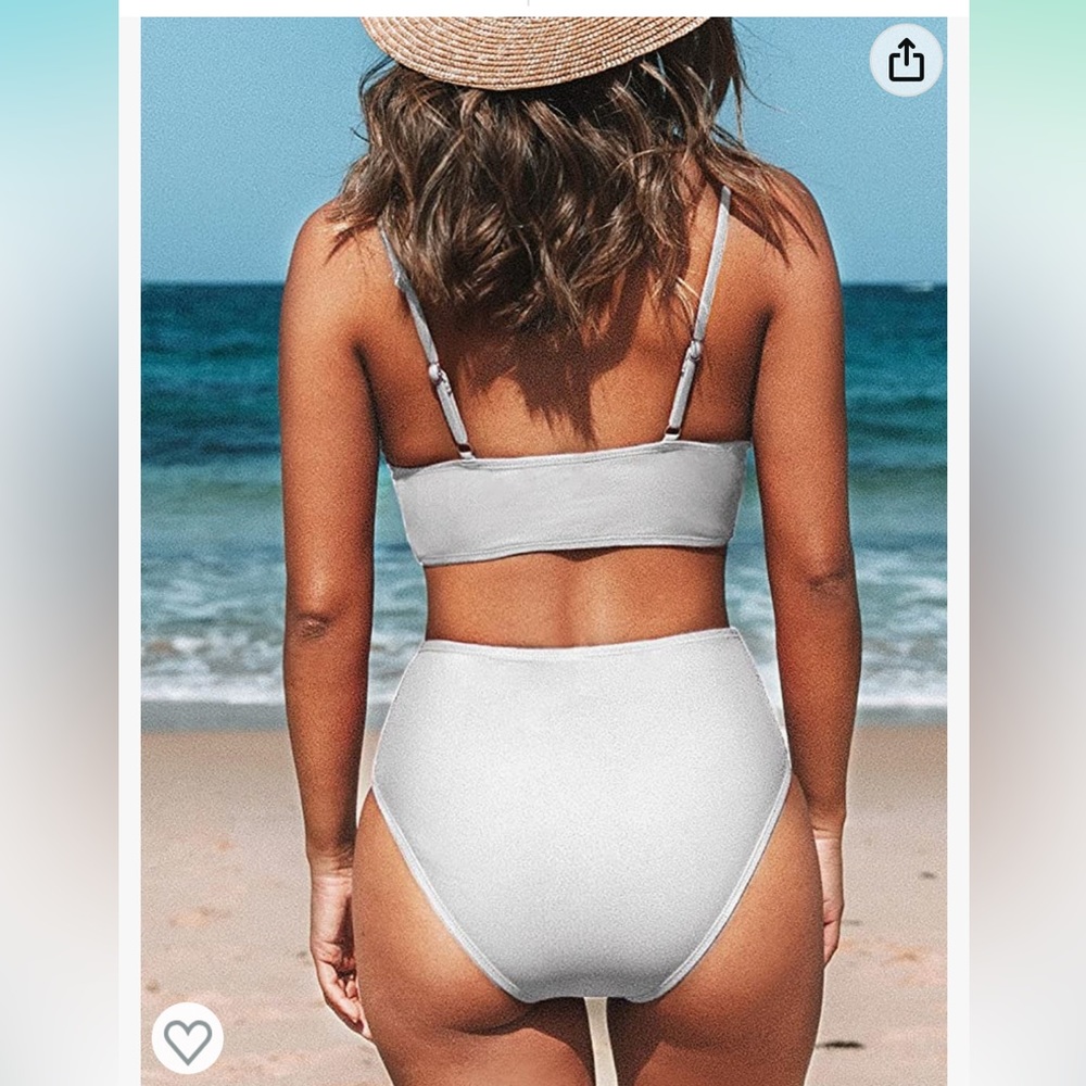 White Cupshe Bikini